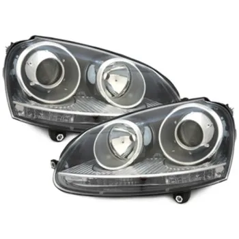 Φανάρια εμπρός Vw Golf 5 - GTI design , χωρίς λάμπες (Η7) - σετ 2τμχ.