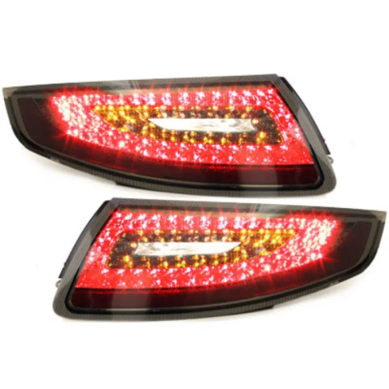 Πίσω φανάρια led Porsche 911 / 996 (1997-2006) - μαύρα - σετ 2τμχ.