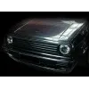 Μάσκα Vw Golf 2 με 2 φώτα - μαύρη, χωρίς σήμα