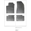 Λαστιχένια πατάκια ALFA ROMEO Giulietta (2010-2020) / FIAT Stilo (2002-2008) / Bravo (2007-2014) / LANCIA Delta (2008-2014)
