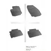 Λαστιχένια πατάκια FORD Galaxy II / S-Max (2006-2010) - 4τμχ.