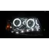 Φανάρια εμπρός Jeep Grand Cherokee (1999-2005) angel eyes CCFL - chrome