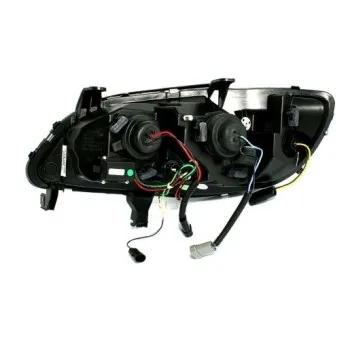 Φανάρια εμπρός Opel Zafira A (1999-2005) led - μαύρα , με λάμπες (Η1) - σετ 2τμχ.