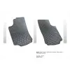 Λαστιχένια πατάκια OPEL Corsa C van (200-2006) / Combo C (2002-2012) - μπροστινά - 2τμχ.