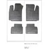 Λαστιχένια πατάκια FIAT Doblo I (2001-2010) - 5 seats - 4τμχ.