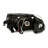 Φανάρια εμπρός Vw Passat B5.5 (2001-2005) angel eyes - μαύρα , χωρίς λάμπες (Η7) - σετ 2τμχ.