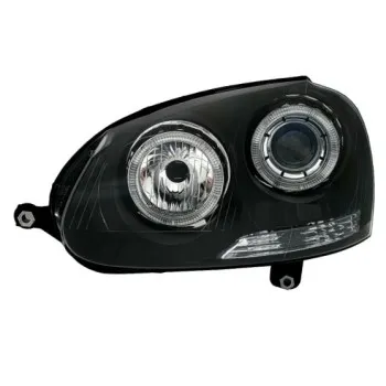 Φανάρια εμπρός Vw Golf 5 angel eyes, χωρίς λάμπες (Η7) - σετ 2τμχ.