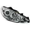 Φανάρια εμπρός Peugeot 206 angel eyes, χωρίς λάμπες (Η7) - σετ 2τμχ.