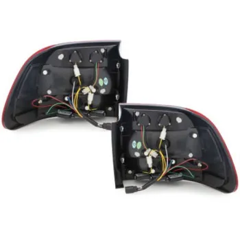 Πίσω φανάρια led Porsche Cayenne (2003-2007) - φιμέ - σετ 2τμχ.
