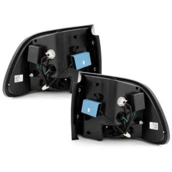 Πίσω φανάρια led Porsche Cayenne (2003-2007) - μαύρα - σετ 2τμχ.