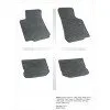 Λαστιχένια πατάκια SKODA Octavia I (1997-2010) / SEAT Leon I (1999-2005) / Toledo II (1999-2004) / VW Golf IV (1997-2006) / New Beetle (1997-2010) - 4τμχ.