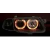 Φανάρια εμπρός Peugeot 206 angel eyes, χωρίς λάμπες (Η7) - σετ 2τμχ.