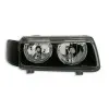 Φανάρια εμπρός Vw Passat Β4 (1993-1996) angel eyes - μαύρα , χωρίς λάμπες (Η7) - σετ 2τμχ.