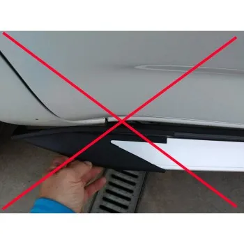 Σκαλοπάτια Toyota Rav 4 (2011-2012) - σπορ έκδοση με 2.0 κινητήρα, μήκος 183 cm. - 2τμχ.