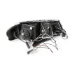 Φανάρια εμπρός Vw Passat B5.5 (2001-2005) angel eyes - black , χωρίς λάμπες (Η7) - σετ 2τμχ.