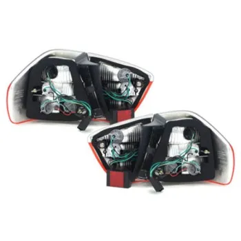 Πίσω φανάρια led BMW E90 sedan (2005-2008) - φιμέ φλας - σετ 2τμχ.