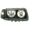 Φανάρια εμπρός Vw Polo 6N (1994-1999) - μαύρα , χωρίς λάμπες (Η7) - σετ 2τμχ.