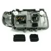 Φανάρια εμπρός Vw Polo 6N (1994-1999) - μαύρα , χωρίς λάμπες (Η7) - σετ 2τμχ.
