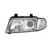 Φανάρια εμπρός Audi A4 (1995-1999) - chrome , χωρίς λάμπες (Η7) - σετ 2τμχ.