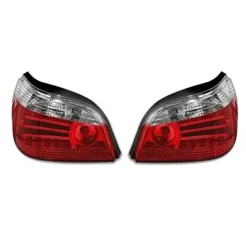 Πίσω φανάρια led BMW E60 (2003-2007) - chrome - σετ 2τμχ.