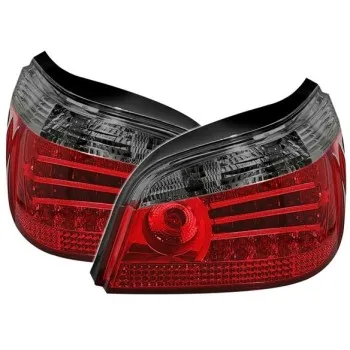 Πίσω φανάρια led BMW E60 (2003-2007) - φιμέ φλας - σετ 2τμχ.