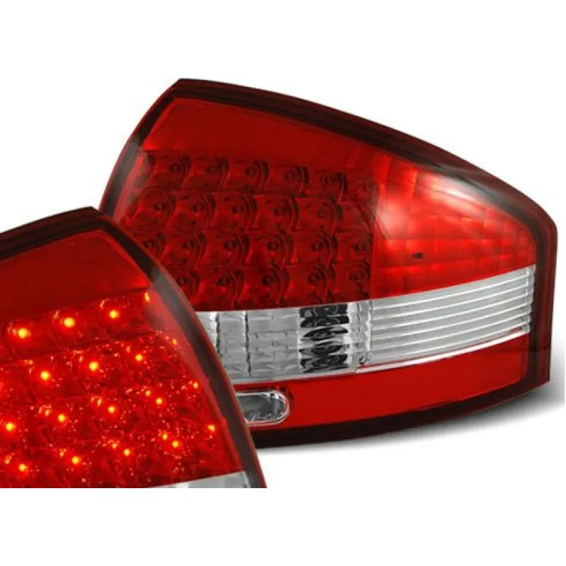 Πίσω φανάρια led Audi A6 sedan (997-2004) - κόκκινα - σετ 2τμχ.