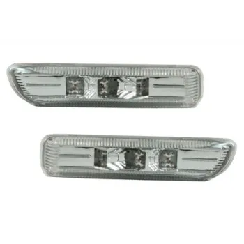 Led φλας BMW E46  (1998-2001) / E46 Compact - χρωμίου - σετ 2τμχ.