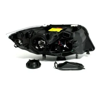 Φανάρια εμπρός BMW E90(2005-2009) angel eyes - black , χωρίς λάμπες (Η7) - σετ 2τμχ.