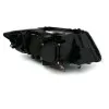 Φανάρια εμπρός BMW E90(2005-2009) angel eyes - μαύρα , με λάμπες (Η1) - σετ 2τμχ.
