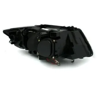 Φανάρια εμπρός BMW E90(2005-2009) angel eyes - μαύρα , με λάμπες (Η1) - σετ 2τμχ.