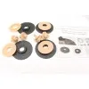 Λαστιχένια πατάκια Wv Golf 4 / Wv Bora / VW Beetle / VW Jetta / Skoda Octavia 1 (1997-2010) / Seat Leon και Toledo (1999-2005) - τύπου σκαφάκι - μπεζ - 4τμχ., Rezaw Plast