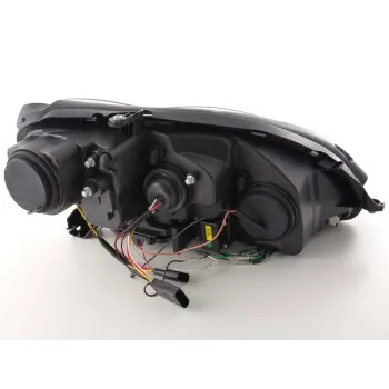 Φανάρια εμπρός Mercedes W 220 S-Class (2002-2005) led , με λάμπες (Η1) - σετ 2τμχ.