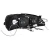 Φανάρια εμπρός Opel Astra G (1998-2004) led angel eyes - CCFL , chrome , με λάμπες (Η1) - σετ 2τμχ.