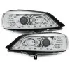 Φανάρια εμπρός Opel Astra G (1998-2004) led - chrome , με λάμπες (Η1) - σετ 2τμχ.