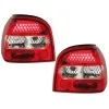 Πίσω φανάρια led Vw Golf III - κόκκινα / chrome - σετ 2τμχ.