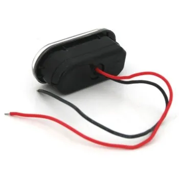 Led φλας φτερού Vw / Ford / Seat - μαύρα - σετ 2τμχ.