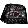 Πίσω φανάρια led Vw Golf IV (1997-2003) - black - σετ 2τμχ.