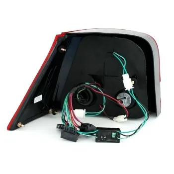 Πίσω φανάρια led Vw Golf IV - κόκκινα / φιμέ - σετ 2τμχ.