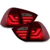 Πίσω φανάρια BMW E91 combi με led φλας (2005-2008) - φιμέ φλας - σετ 2τμχ.