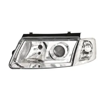Φανάρια εμπρός Vw Passat 3Β/B5 (1997-2000) - chrome , με λάμπες (Η1) - σετ 2τμχ.