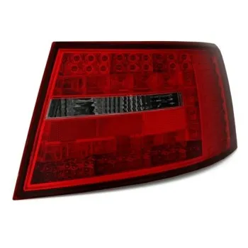 Πίσω φανάρια led Audi A6 4F sedan (2004-2008) - φιμέ φλας - σετ 2τμχ.