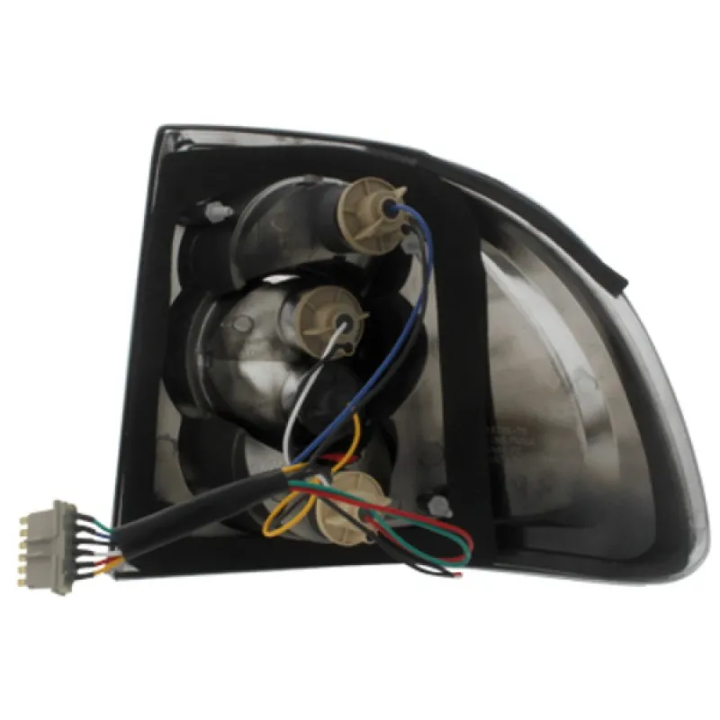 Πίσω φανάρια Opel Astra F cabrio / combi (1991-1999) - chrome - σετ 2τμχ.
