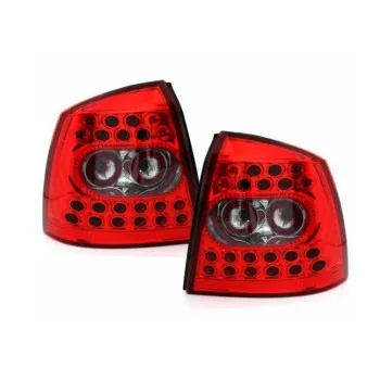 Πίσω φανάρια led Opel Astra G 3/5 πορτο (1998-2004) κόκκινα - σετ 2τμχ.