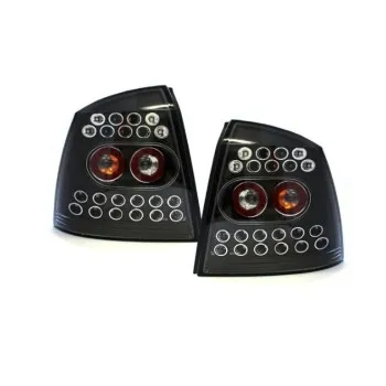 Πίσω φανάρια led Opel Astra G 3/5 πορτο (1998-2004) - μαύρα - σετ 2τμχ.