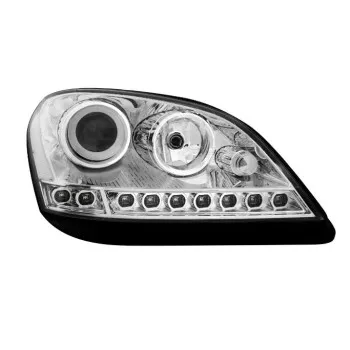Φανάρια εμπρός Mercedes ML W164 (2005-2008) led , χωρίς λάμπες (Η7) - σετ 2τμχ.