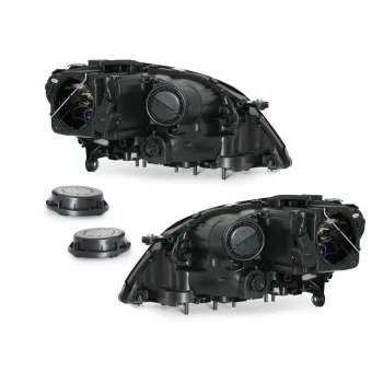 Φανάρια εμπρός Mercedes ML W164 (2005-2008) led , χωρίς λάμπες (Η7) - σετ 2τμχ.