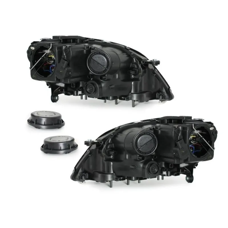 Φανάρια εμπρός Mercedes ML W164 (2005-2008) led , χωρίς λάμπες (Η7) - σετ 2τμχ.