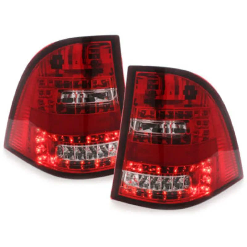 Πίσω φανάρια Mercedes ML W163 (1998-2006) τύπου led - σετ 2τμχ.