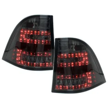 Πίσω φανάρια led Mercedes ML W163 (1998-2006) - μαύρα - σετ 2τμχ.