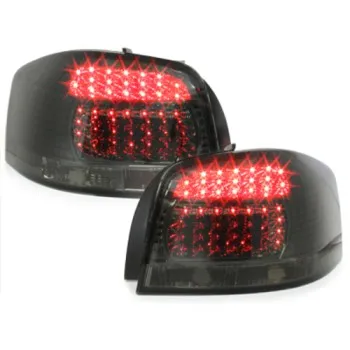 Πίσω φανάρια led Audi A3 (2003-2008) - φιμέ - σετ 2τμχ.